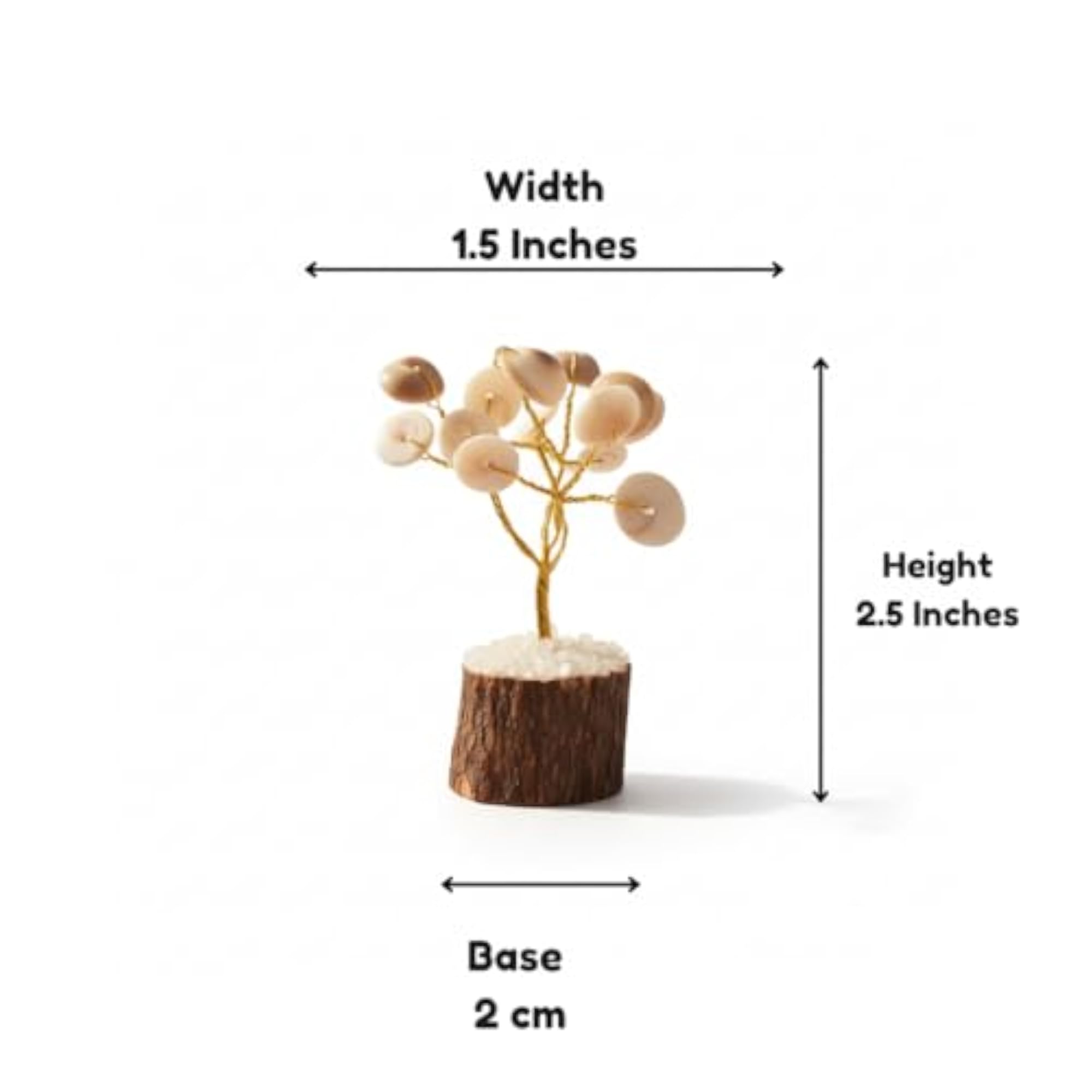 Good Luck Vastu Gomti Chakra Tree for Home Decor